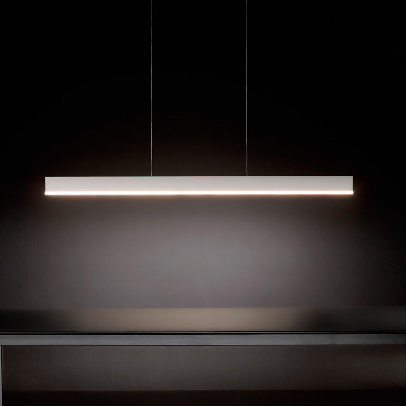 Riga 25W LED Pendant Matt White / Warm White - LD0100B3