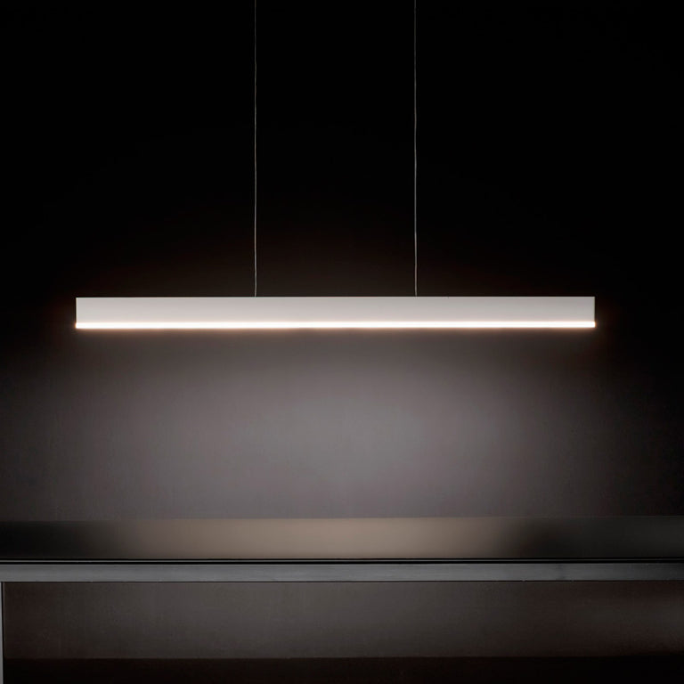 Riga 25W LED Pendant Matt White / Warm White - LD0100B3