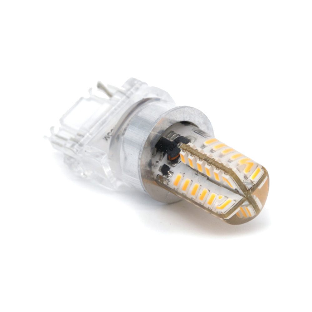High Output 12V AC / DC 2.5W S8 Wedge LED Globe Warm White - PLV2-S8WDG-27K