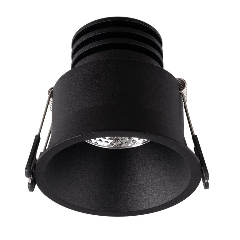 Unifit 10W Dimmable LED Downlight Black / Tri-Colour - S9008TC2BK