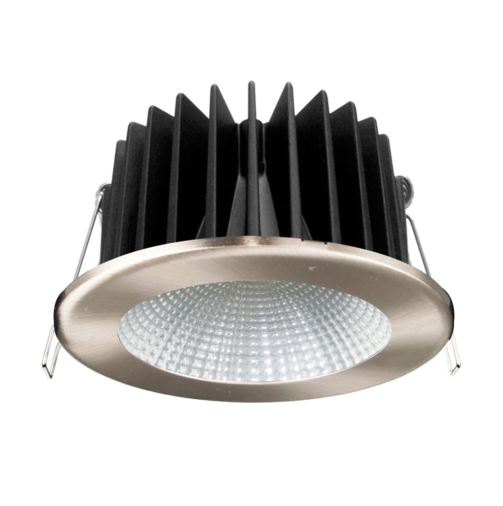 Ecostar 12W LED Dimmable Downlight Silver / Tri-Colour - S9048TC/SL