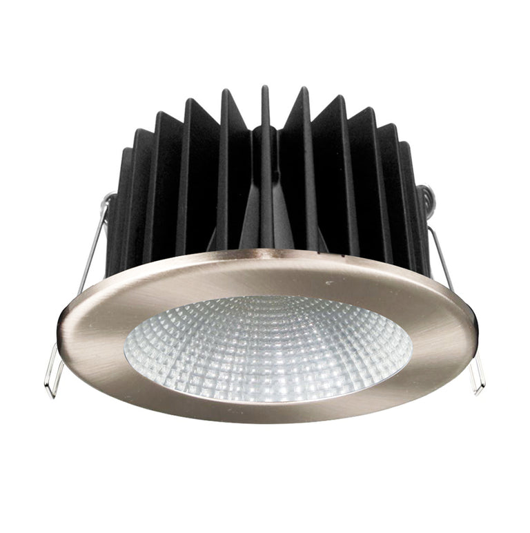 Ecostar 12W LED Dimmable Downlight Silver / Tri-Colour - S9048TC/SL