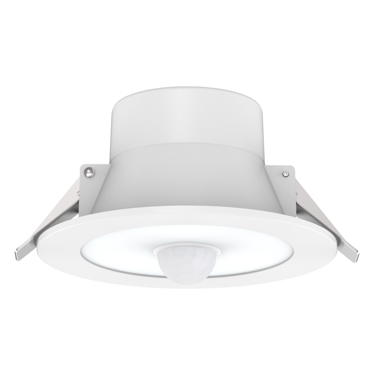 Clare 10W LED Downlight With Sensor White / Tri-Colour - S9062TC/S