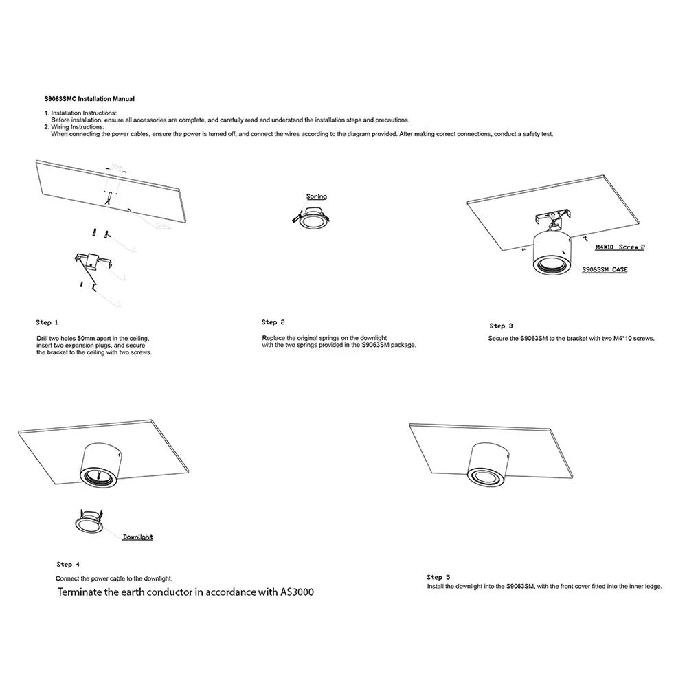 Surface Can 92 White - S9063SMC/MWH