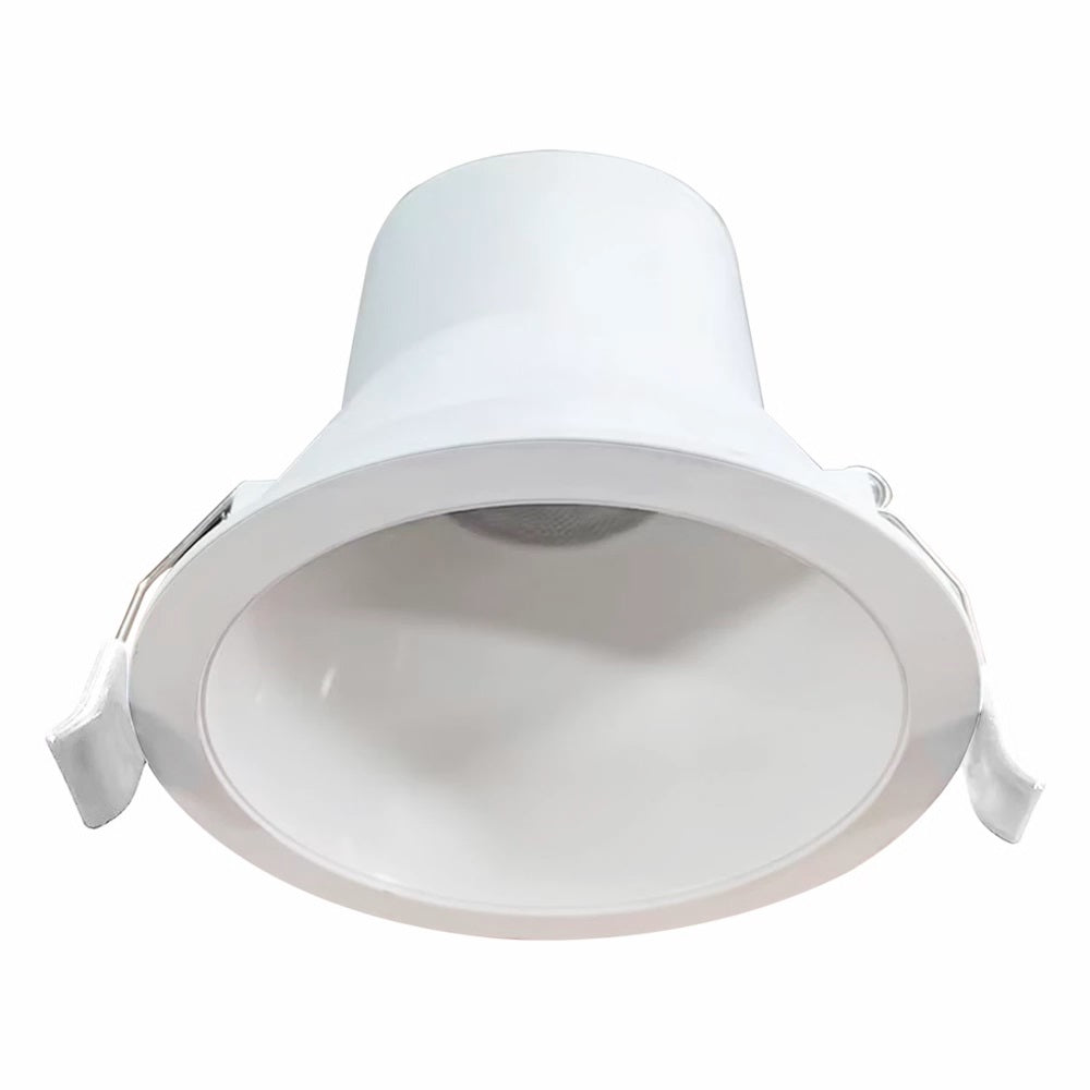 Coolum PLUS 9W LED rippleSHIELD Dimmable Downlight White / Tri-Colour - S9068TW35WH/RS