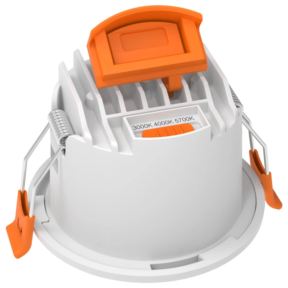 Balmoral 9W / 12W Dimmable LED Downlight White / Tri-Colour - S9089TC/DP/WH