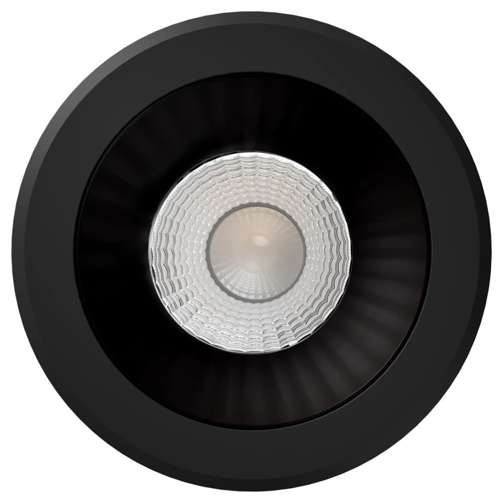 Balmoral 6W Dimmable LED Downlight Black / Tri-Colour - S9087TC/BK