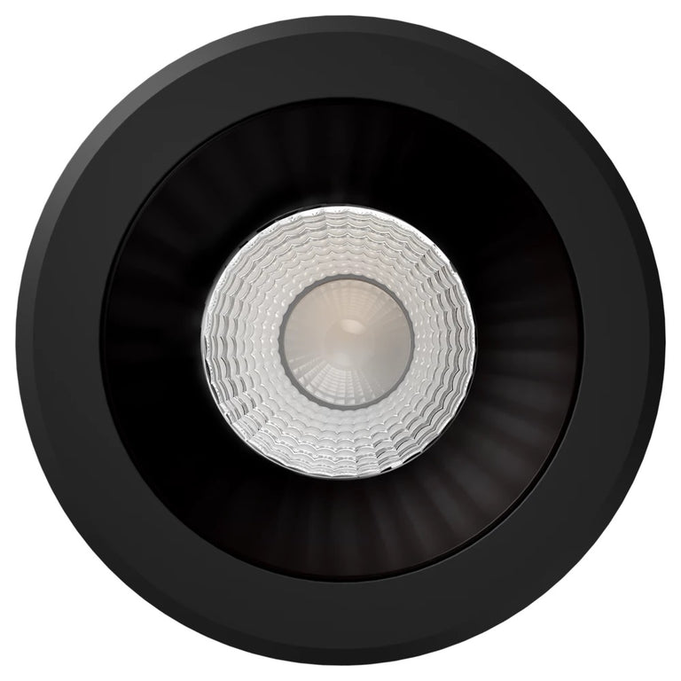 Balmoral 9W / 12W Dimmable LED Downlight Black / Tri-Colour - S9089TC/DP/BK
