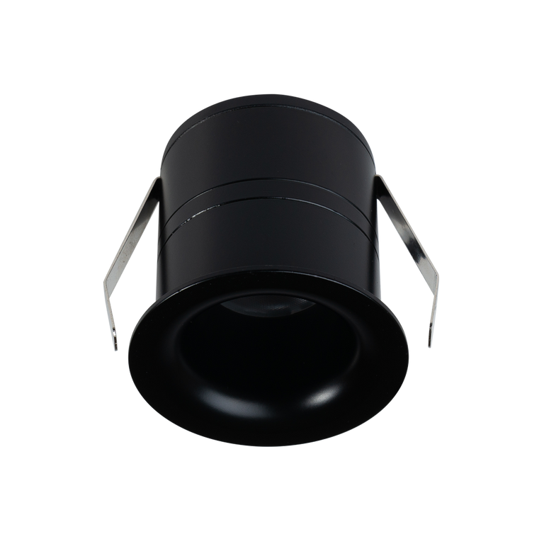 Star Spot II 3W LED Dimmable Downlight Black / Warm White - S9362WW/BK