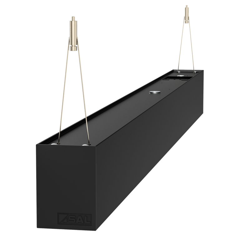 Titan 80W LED Connectable Profile Black / Tri-Colour - S9776/80TC/BK