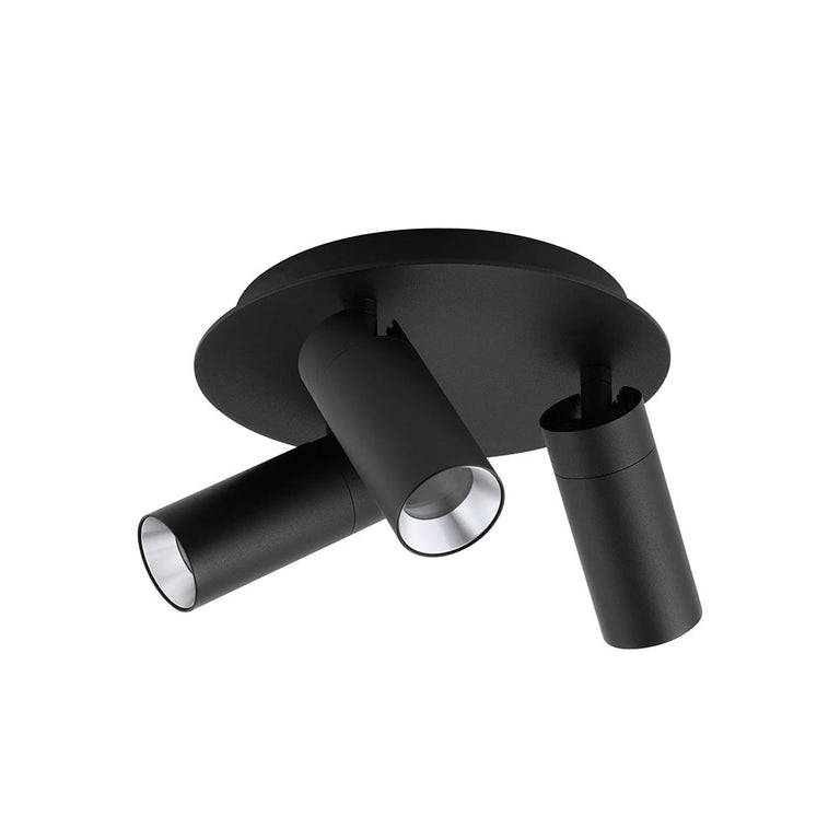 Sakup 3 Light 240V GU10 Spotlight Black - SAKUP2