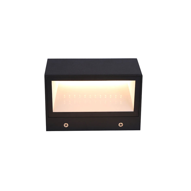 Eltanin 31 15W LED Wall Light Black / Tri-Colour - SE-W1128-6/BK
