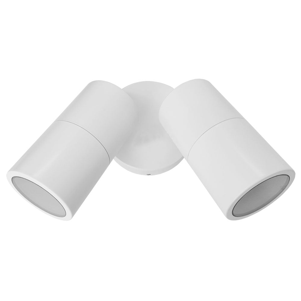 Bondi 2 x 4W LED Double Adjustable Spot Light White / Tri-Colour - SE7124TC/WH