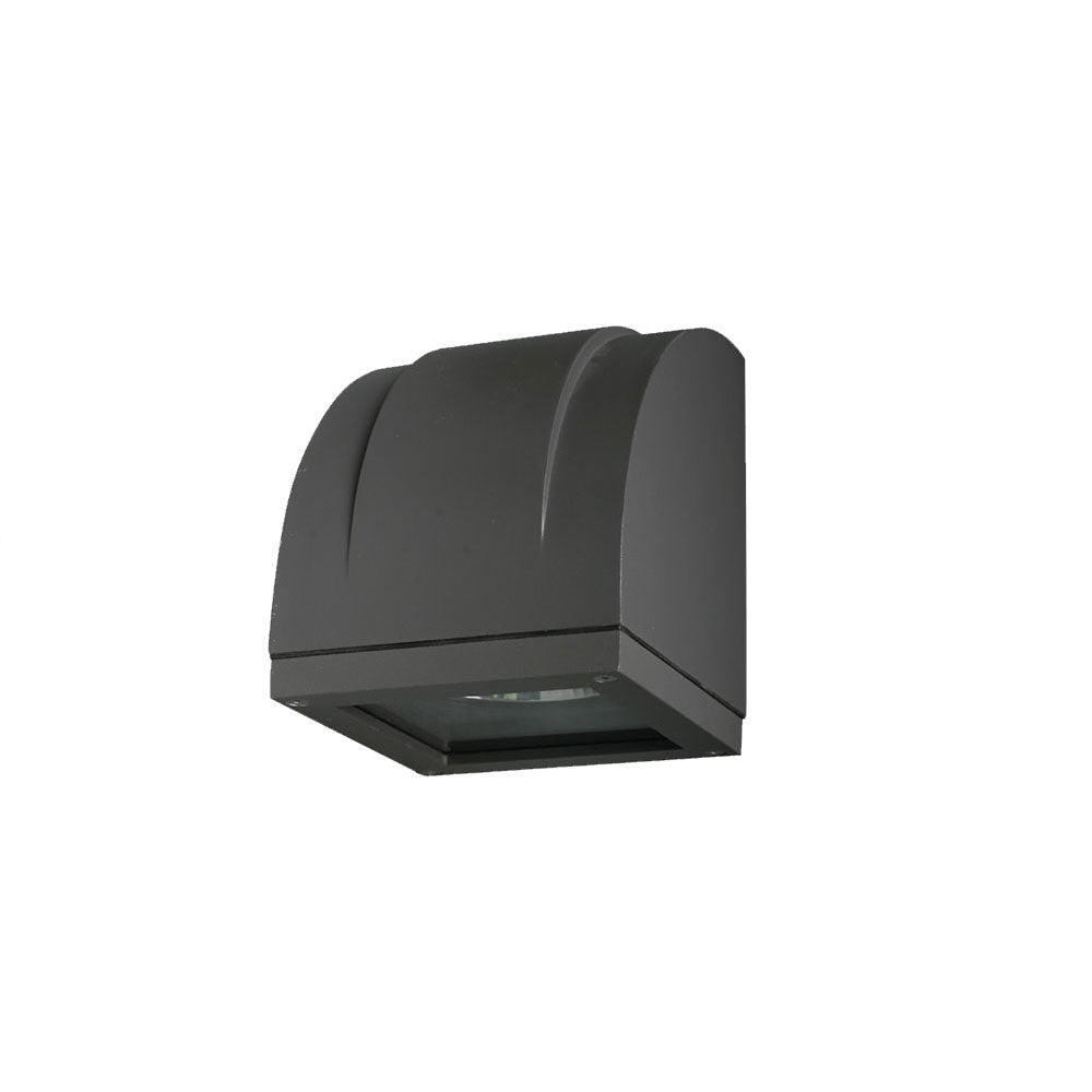 Quarter 16W LED Wall Light Charcoal / Warm White - SE7146WW/CB