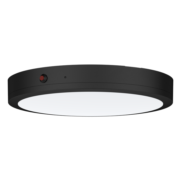Cooper III 18W LED Emergency Bunker Black / Tri-Colour - SE7192TC/BK/EM