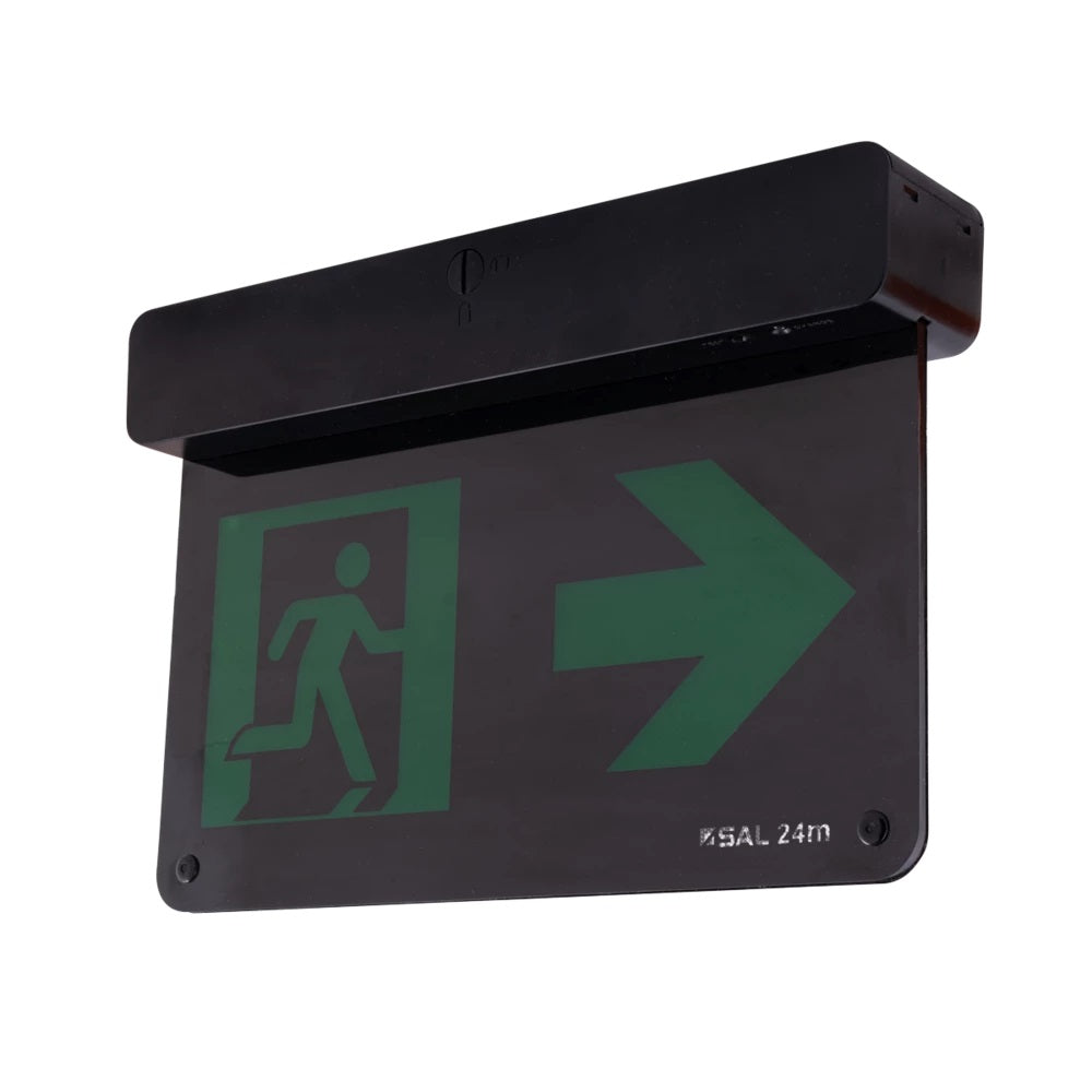 Emergency Exit 2.8W Black - SELK1500EX3BK