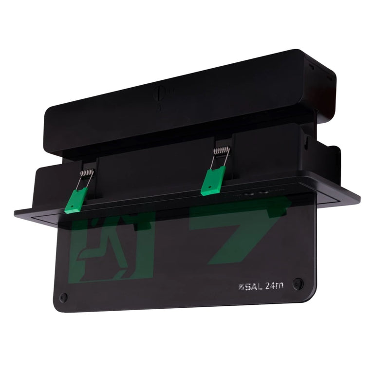 Emergency Exit 2.8W Black - SELK1500EX3BK