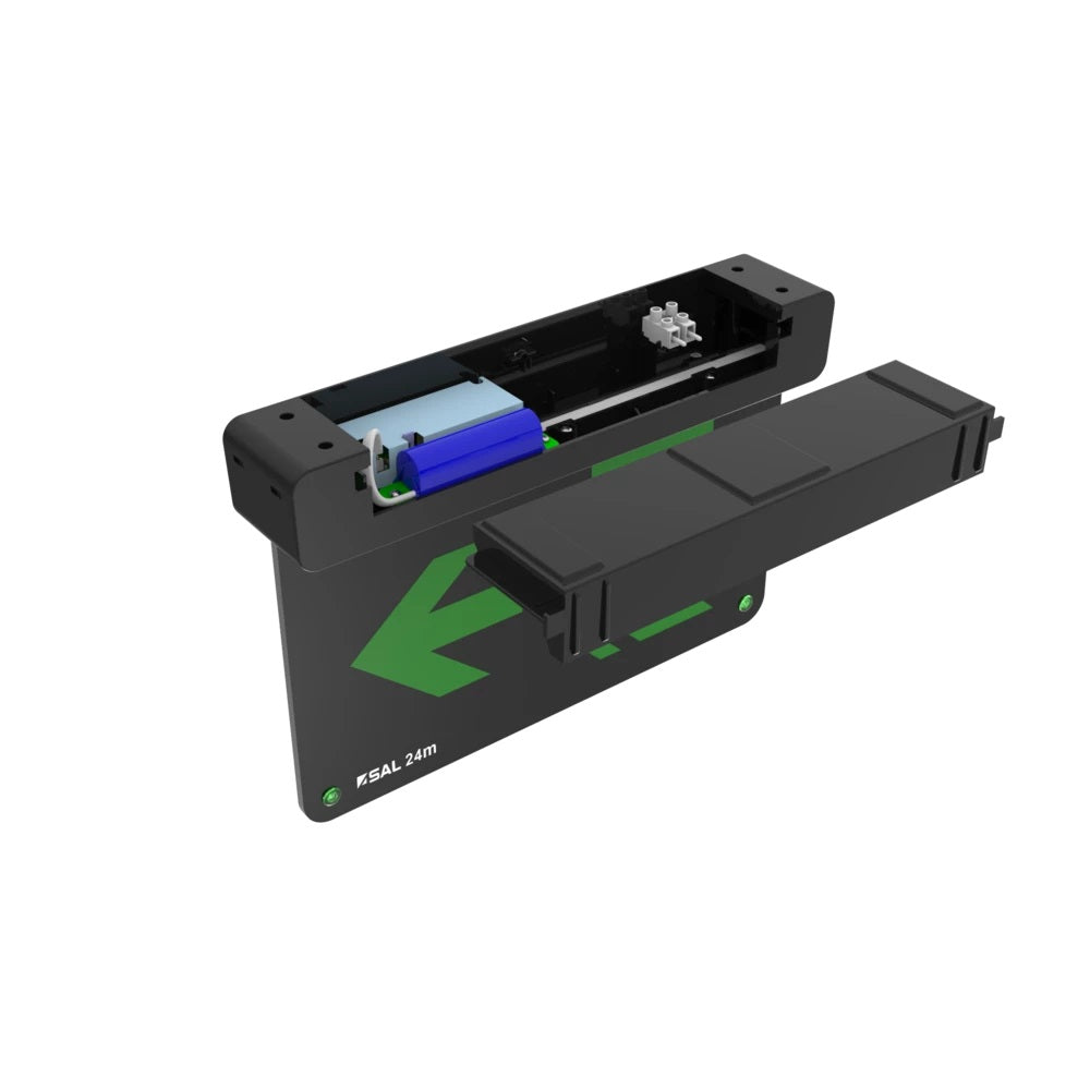 Emergency Exit 2.8W Black - SELK1500EX3BK