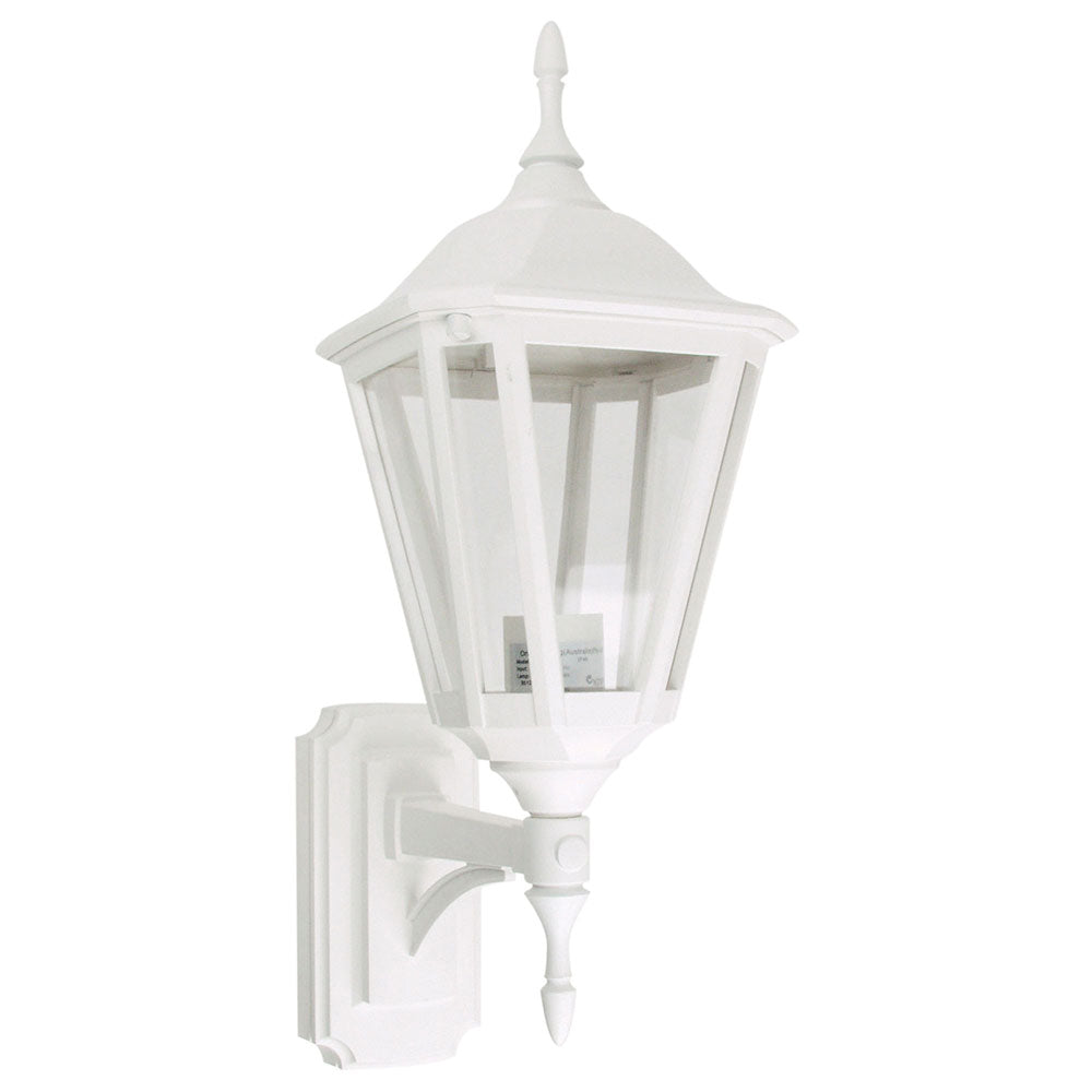 Java Outdoor Coach Wall Light White - SG70410WH