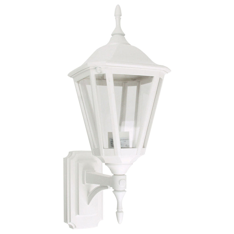 Java Outdoor Coach Wall Light White - SG70410WH