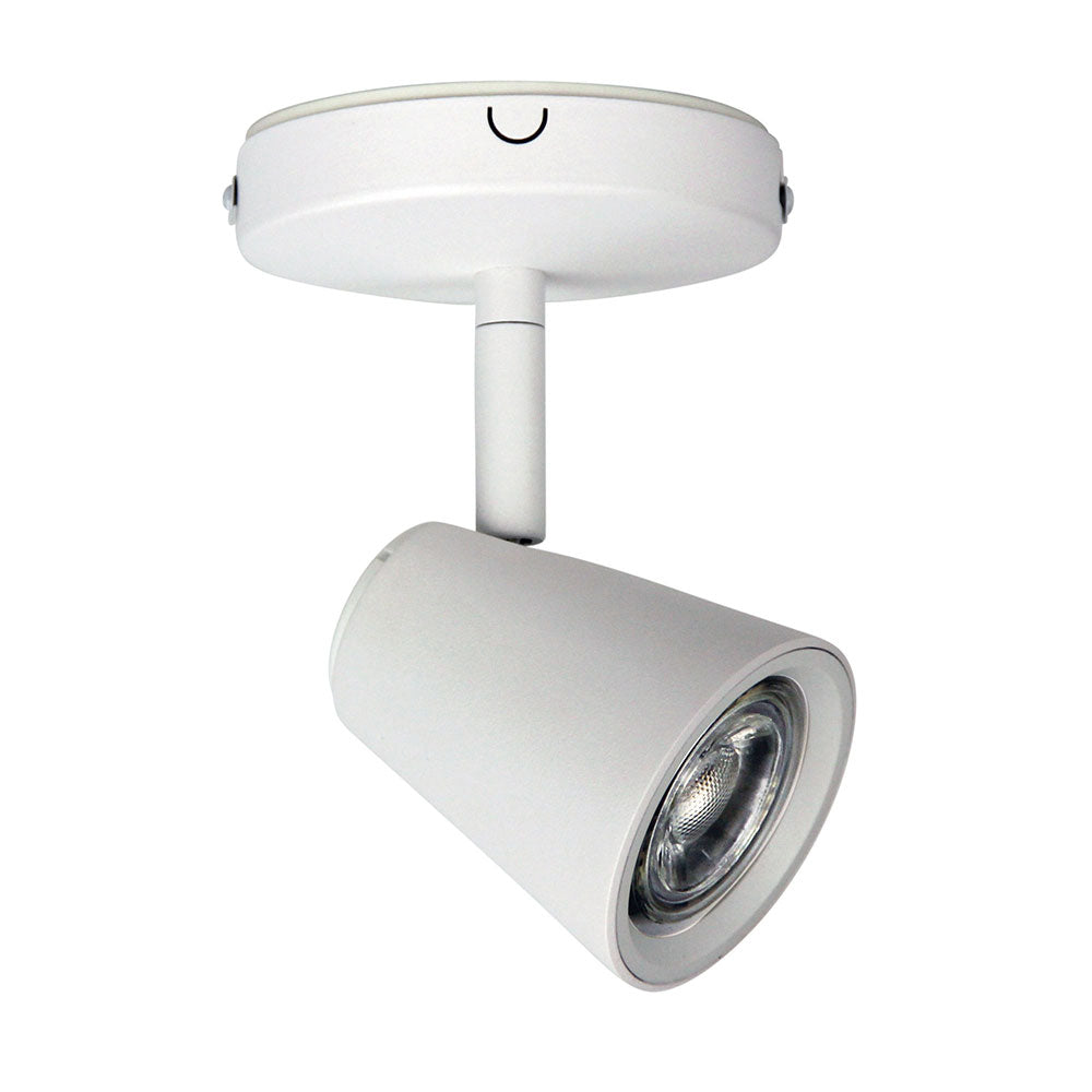 Zoom 1 Light 240V GU10 Spotlight White - SG75051WH