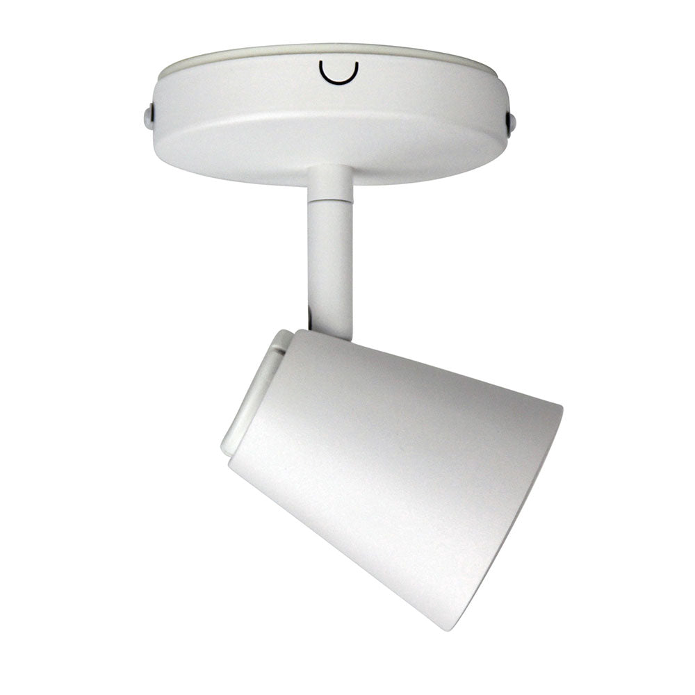 Zoom 1 Light 240V GU10 Spotlight White - SG75051WH