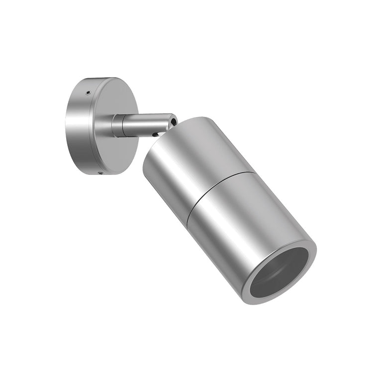 Shadow 6W LED Single Adjustable Wall Light Titanium Silver / Tri-Colour - 49048