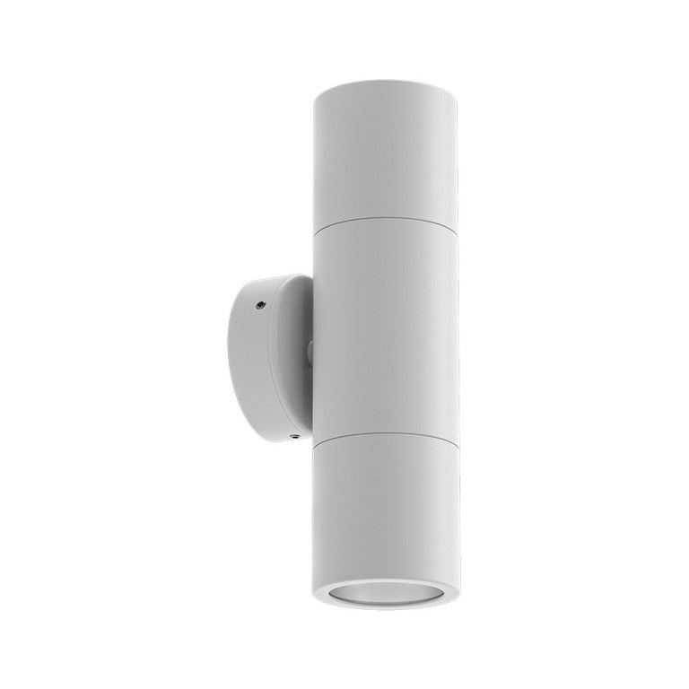 Shadow 2 x 6W CCT 12V DC MR16 LED Up / Down Wall Light White - 10899