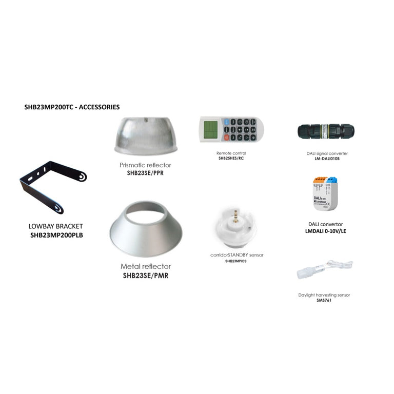 UFO 80W / 120W / 150W  LED Dimmable Highbay Black / Tri-Colour - SHB23MP150TC