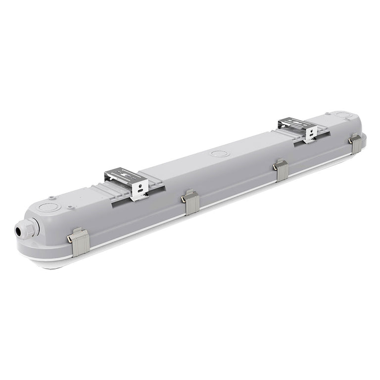 Exterior 18W/36W LED 1200mm Waterproof Dual Power Batten Tri-Colour - SHIELDTRI2