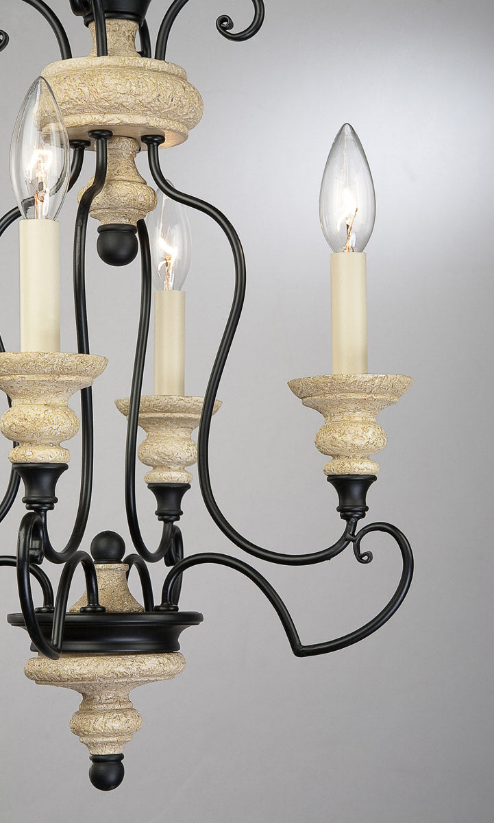 Shelby 4 Light Chandelier