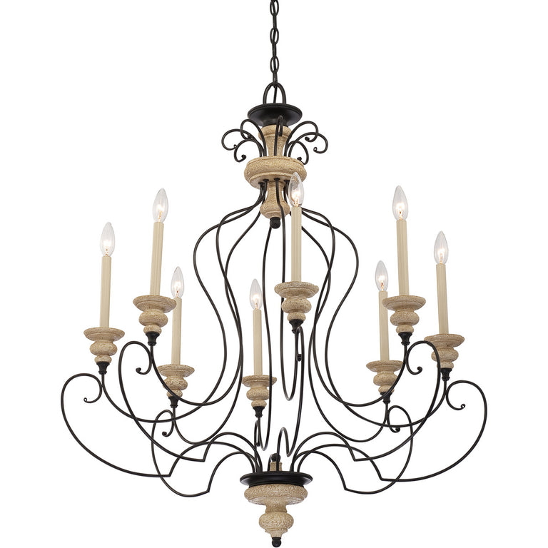 Shelby 8 Light Chandelier