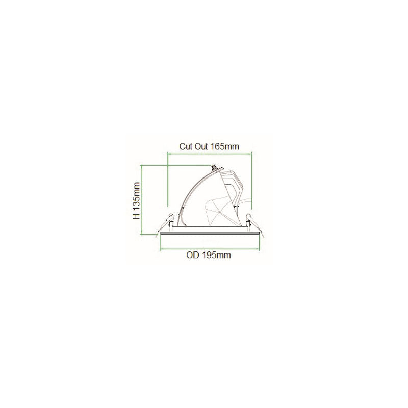 Shop Lighter 28W / 38W LED White / Tri Colour - SHOPTRI01