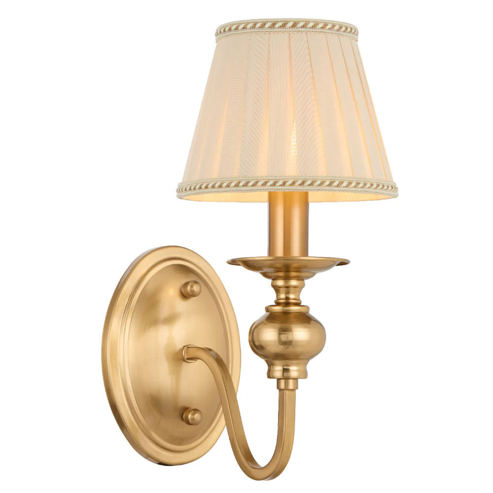 Siedel 1 Light Wall Bracket With Shade Copper - SIEDEL WB1SH-CP