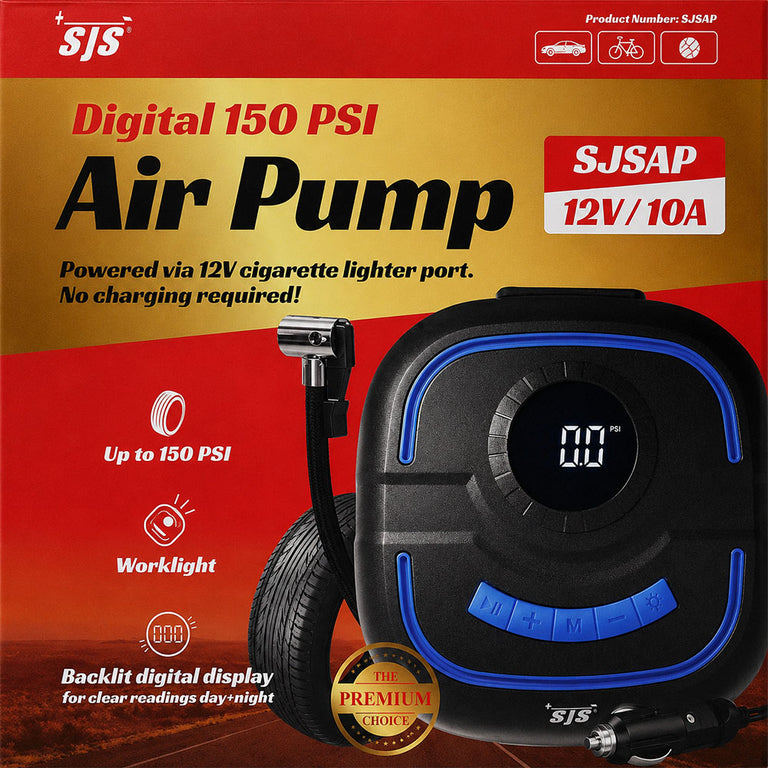 Digital 150 PSI Air Pump - SJSAP
