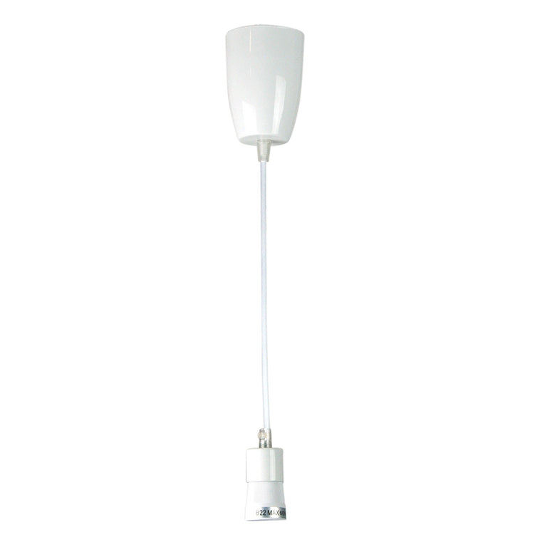 Peg 300mm DIY Suspension White - OL2010/30WH