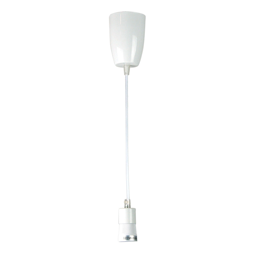 Peg 1 Meter DIY Suspension White - OL2010/100WH