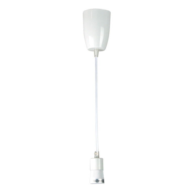 Peg 1 Meter DIY Suspension White - OL2010/100WH