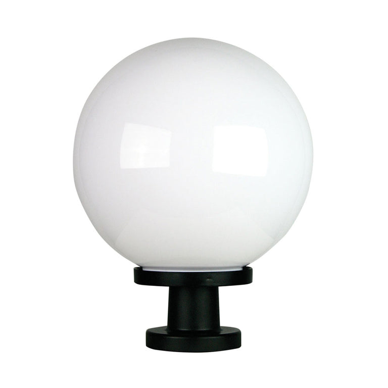 Galactic 300m Opal Acrylic Pillar Mount Light Black - OL7021BK + OL7010/30OP