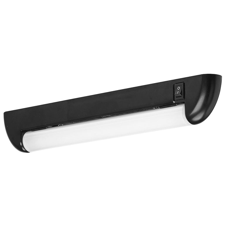 Small Switched Stream Line 4W LED Striplight Black / Warm White - SL-35-BL