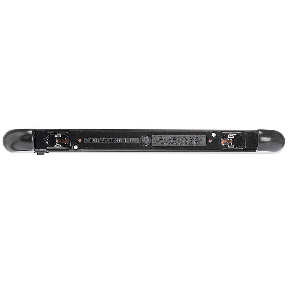 Small Switched Stream Line 4W LED Striplight Black / Warm White - SL-35-BL