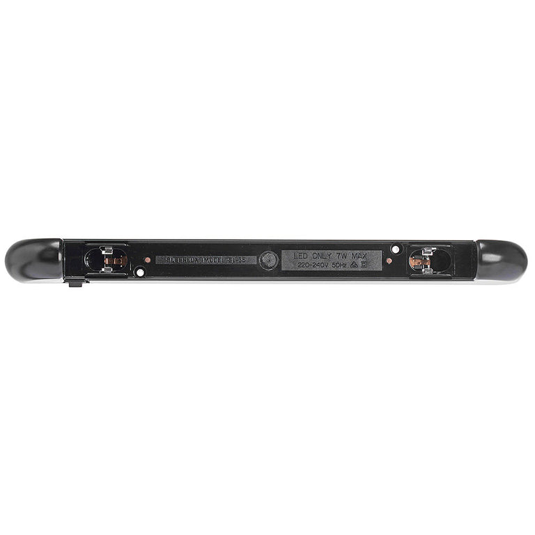Small Switched Stream Line 4W LED Striplight Black / Warm White - SL-35-BL