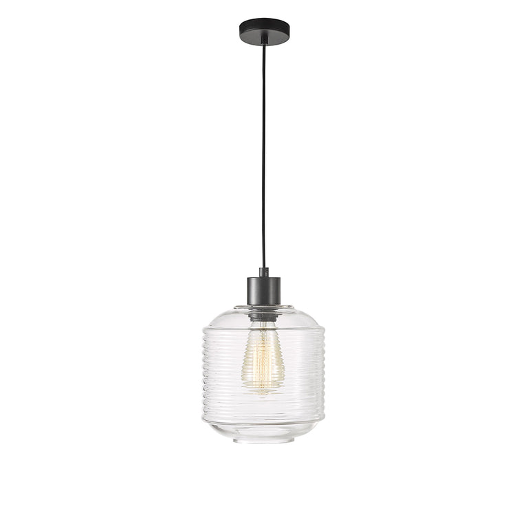 Marconi.18 1 Light Pendant Black - SL63511CL