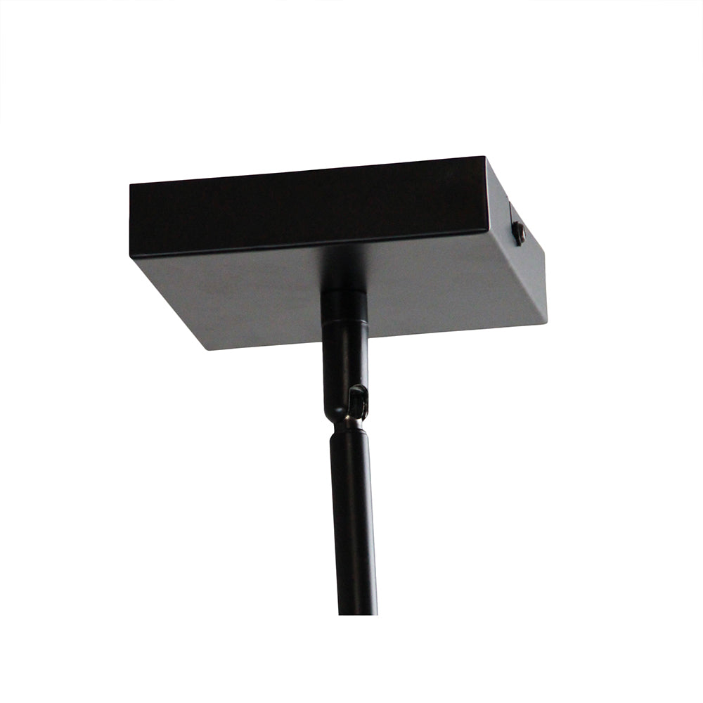 Southport 1 Light Urban Retro Pendant Matt Black - SL66901BK
