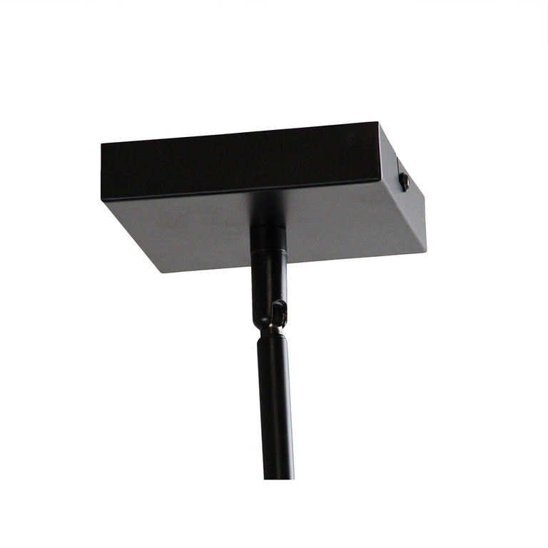 Southport 1 Light Urban Retro Pendant Matt Black - SL66901BK