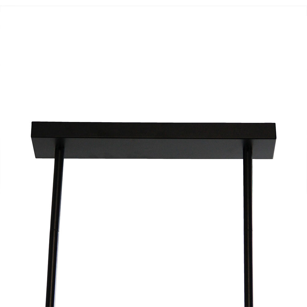 Southport 6 Light Urban Retro Pendant Black - SL66906BK