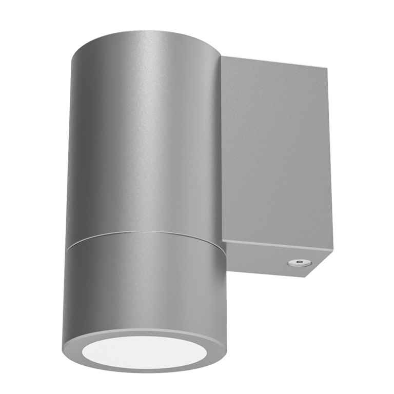 New Bondi 240V Fixed Wall Pillar Light Silver - SL7221GU SL