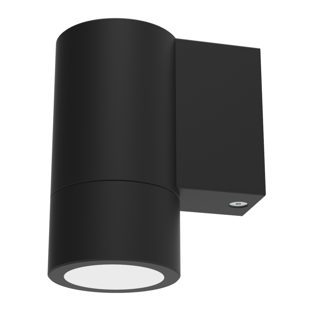 New Bondi 240V Fixed Wall Pillar Light Black - SL7221GU BK