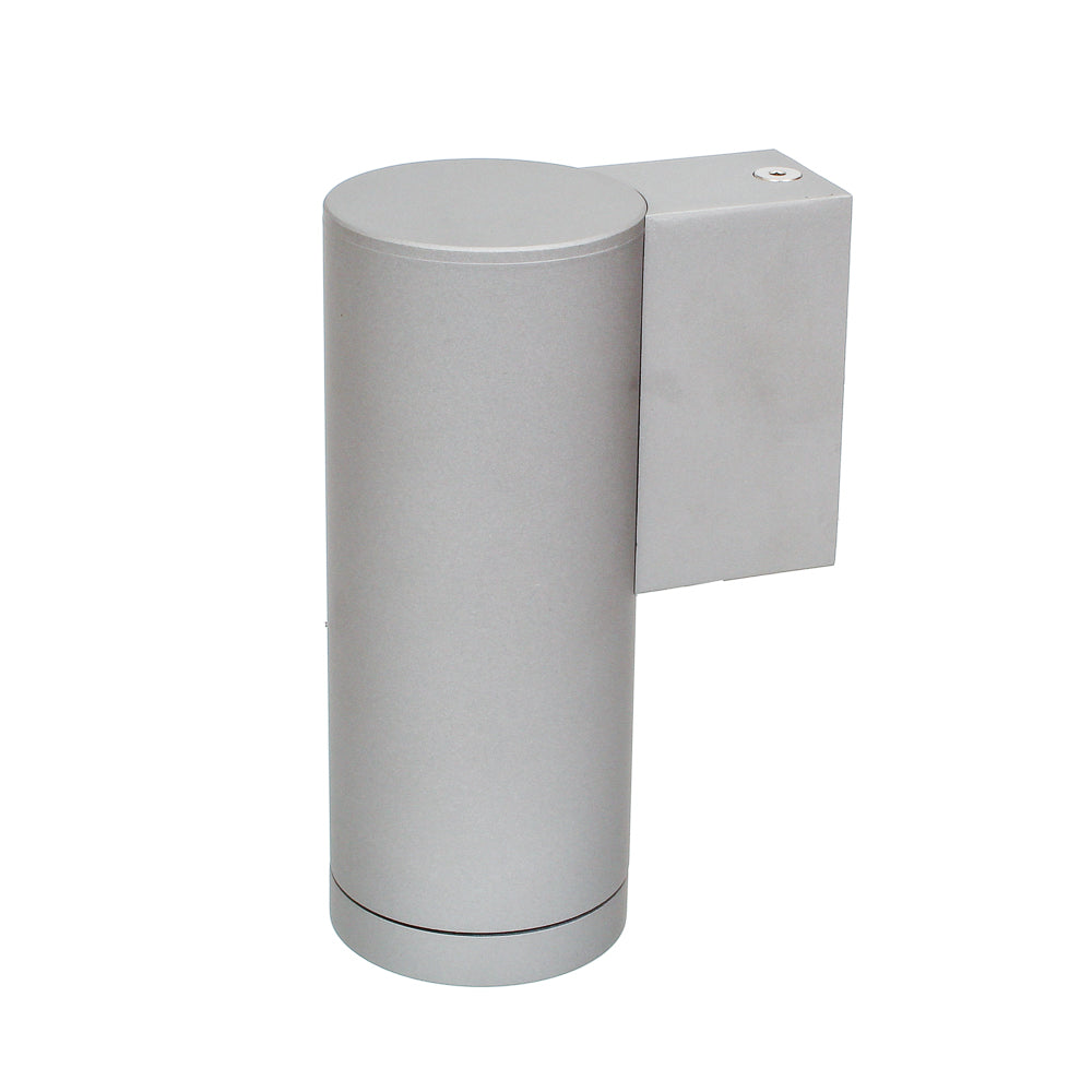 New Bondi II 6W LED Fixed Wall Pillar Spot Light Silver / Warm White - SL7223WW/SL