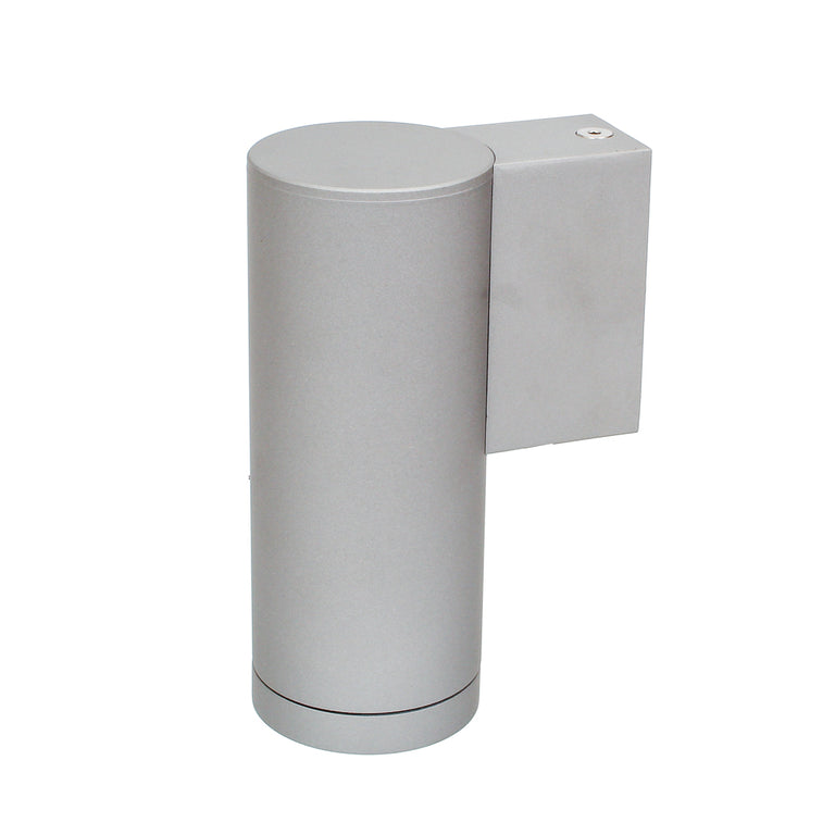 New Bondi II 6W LED Fixed Wall Pillar Spot Light Silver / Warm White - SL7223WW/SL